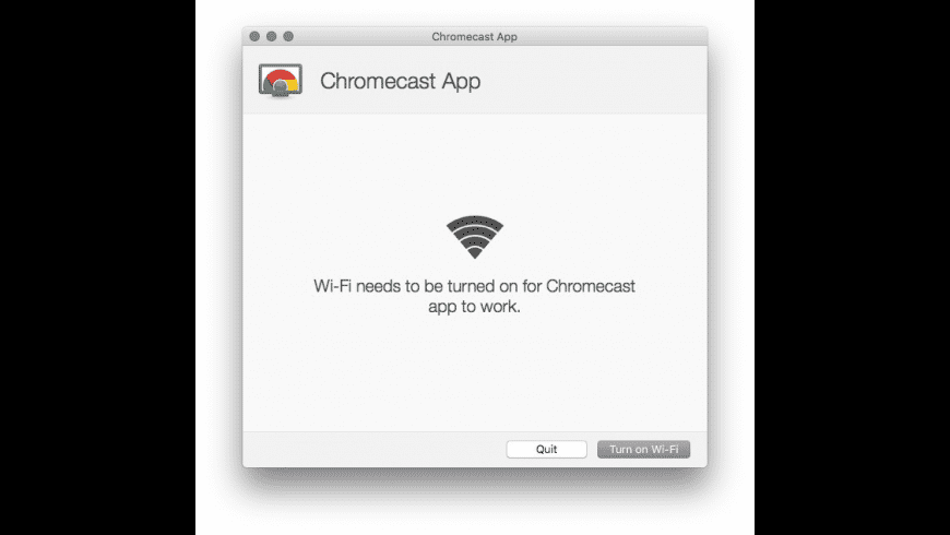 Chromecast download macbook